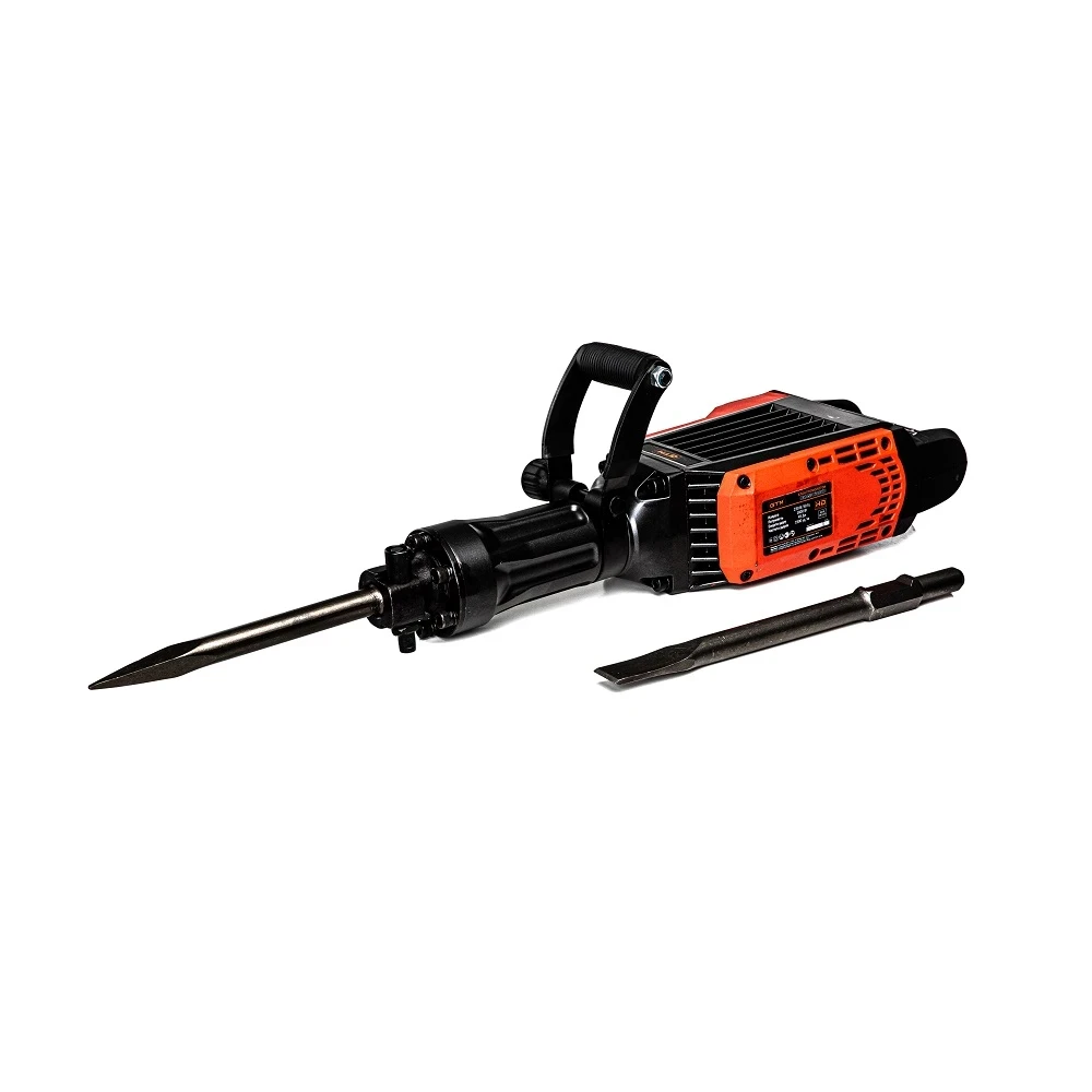 Отбойный молоток GTM DH45/1600HD с пикой и плоским долотом