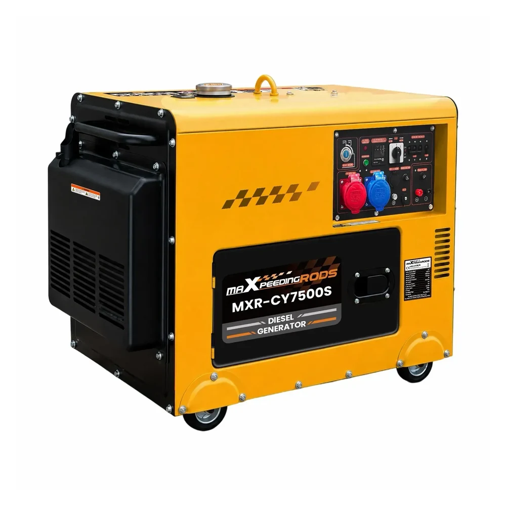 Дизельный генератор MaXpeedingRods MXR-CY7500S в кожухе