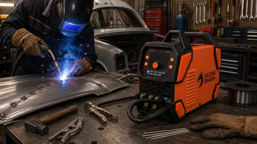 Welding Dragon MIG-150 S2 DIGI для тонкого металла