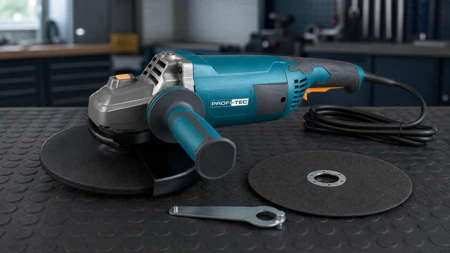 PROFI-TEC AG230-2400 із захисним кожухом, кабелем і ключем