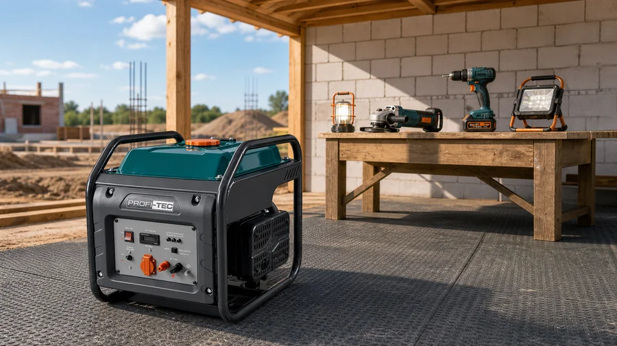 PROFI-TEC GIG5500iE на рабочей площадке