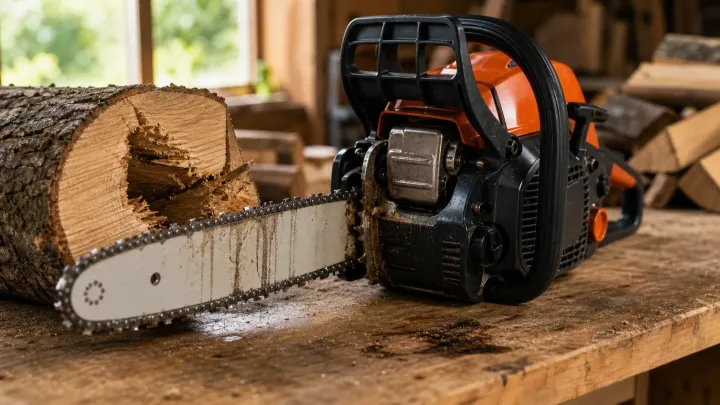 Почему бензопила плохо пилит, уходит в сторону или греет шину