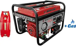 Товар Двохпаливний генератор AGT MLG3500E/2 Газ-Бензин