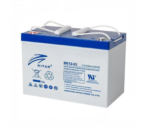 Акумуляторна батарея GEL RITAR DG12-65, 12V 65Ah