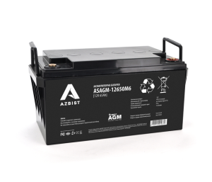 Акумулятор AZBIST Super AGM ASAGM-12650M6 12V 65Ah