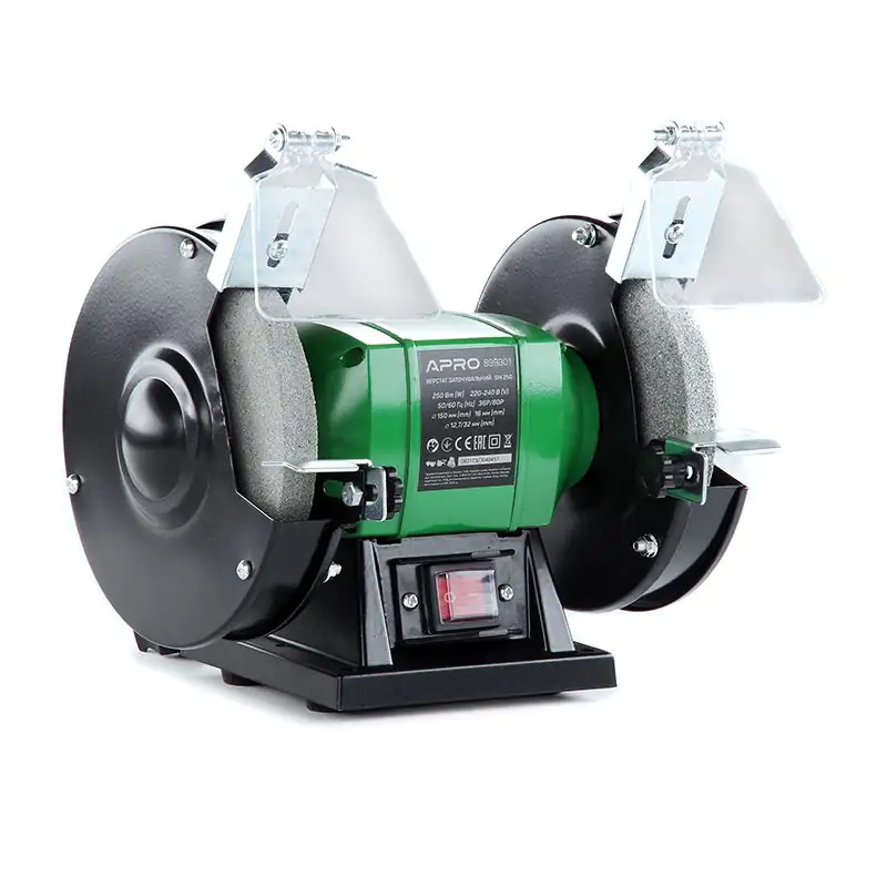 Верстат заточувальний Apro SM 250 - фото 3 Верстат заточувальний Apro SM 250 - фото 3