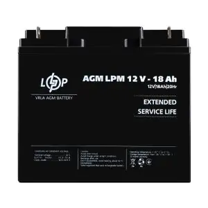 Товар Аккумулятор AGM LPM 12V – 18 Ah
