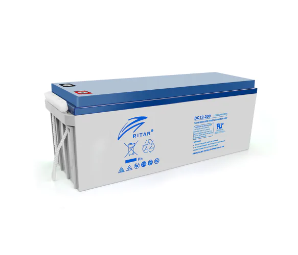 Акумуляторна батарея AGM RITAR DC12-200, 12V 200Ah - фото 1 Акумуляторна батарея AGM RITAR DC12-200, 12V 200Ah - фото 1