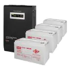 Комплект резервного питания ИБП + гелевая батарея (UPS W3000 + АКБ GL 4800W) — миниатюра 2