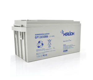Товар Аккумуляторная батарея MERLION AGM GP12650M6 12V 65Ah