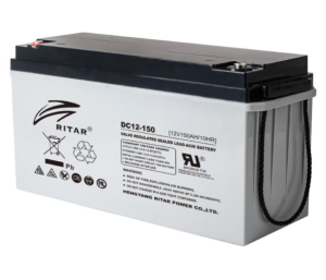 Акумуляторна батарея AGM RITAR DC12-150, 12V 150Ah
