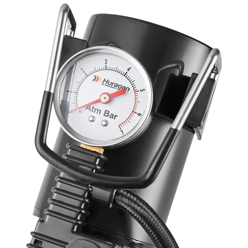 Автомобильный компрессор Huragan 12В 7Атм 37л/мин - фото 5