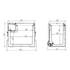 Автомобильный холодильник Brevia 52 л 22760 — миниатюра 7