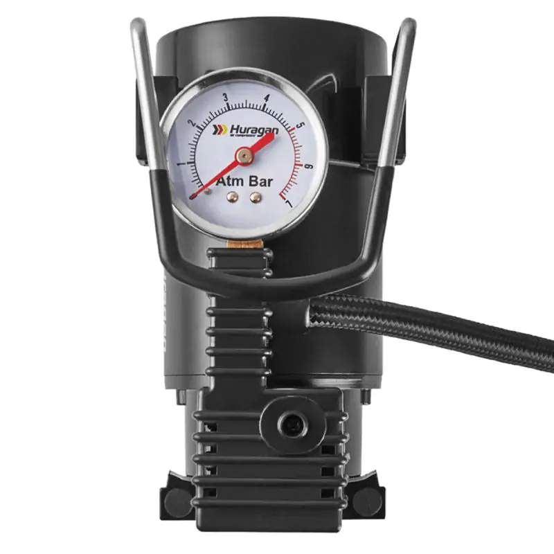 Автомобильный компрессор Huragan 12В 7Атм 37л/мин - фото 6