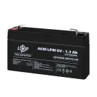 Акумулятор AGM LPM 6V - 1.3 Ah — мініатюра 3