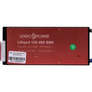 Товар BMS плата LiFePO4 48V 16S Dis 80A Ch 40A
