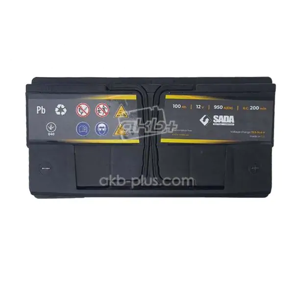 Стартерная батарея 100АЗ SADA PREMIUM LINE SMF 100АЧ, 950А - фото 2