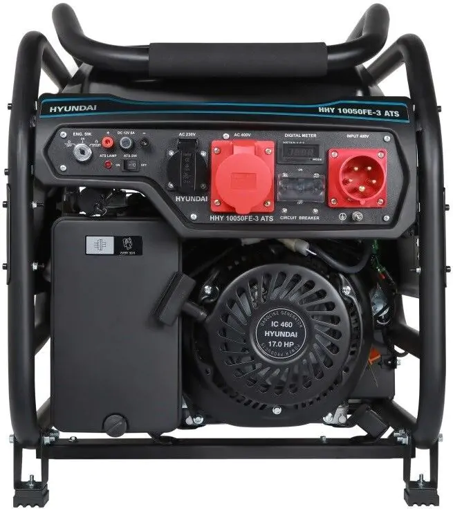 Бензиновый генератор Hyundai HHY 10050FE-3 - фото 2 Бензиновый генератор Hyundai HHY 10050FE-3 - фото 2