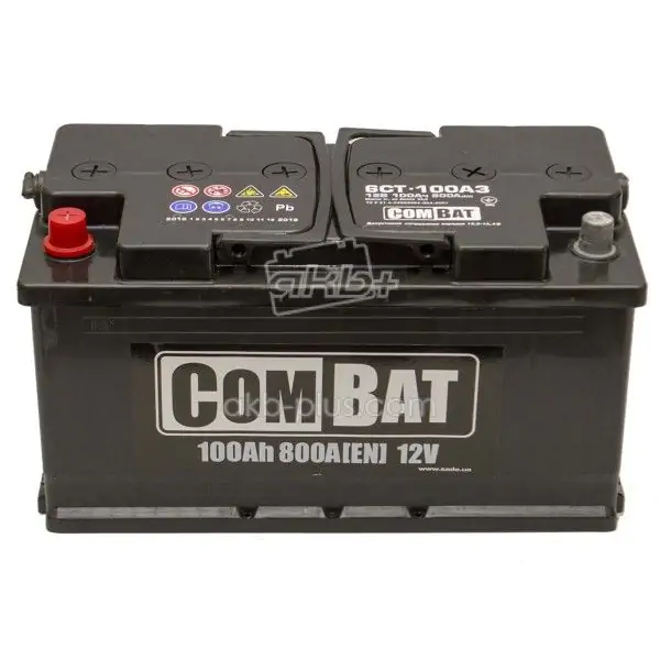 Автомобильный аккумулятор SADA COMBAT 6СТ-100 (+/-), 12В, 100АЧ, 800А - фото 3