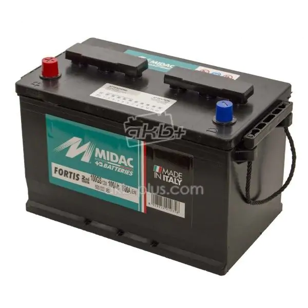 Аккумулятор 6СТ-100A MIDAC FORTIS ASIA, 12V, 100AH (+/-) 12В, 100АЧ, EN800А - фото 3