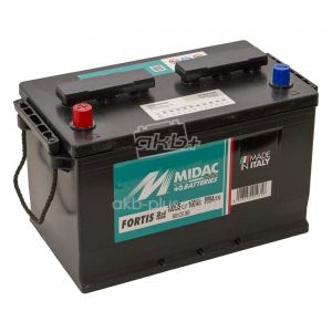 Акумулятор 6СТ-100A MIDAC FORTIS ASIA, 12V, 100AH (+/-) 12В, 100АЧ, EN800А