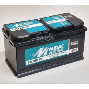 Акумулятор 6СТ-100A MIDAC CELERIS L, 12V, 100AH (-/+) Євро, 12В, 100АЧ, EN810А