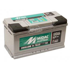 Акумулятор 6СТ-100A MIDAC S5 SIGILLUM, 12V, 100AH (-/+) Євро 12В, 100АЧ, EN860А