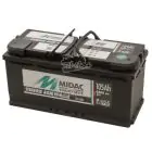 Аккумулятор 6СТ-105 AH MIDAC ITINERIS START STOP AGM, 12V, 105AH, R 12В, 105АЧ, EN950А — миниатюра 3