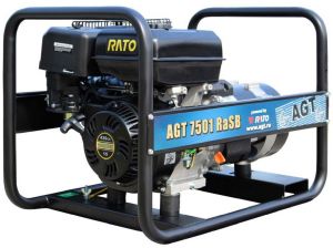 Товар Бензиновый генератор AGT 7501 RaSB
