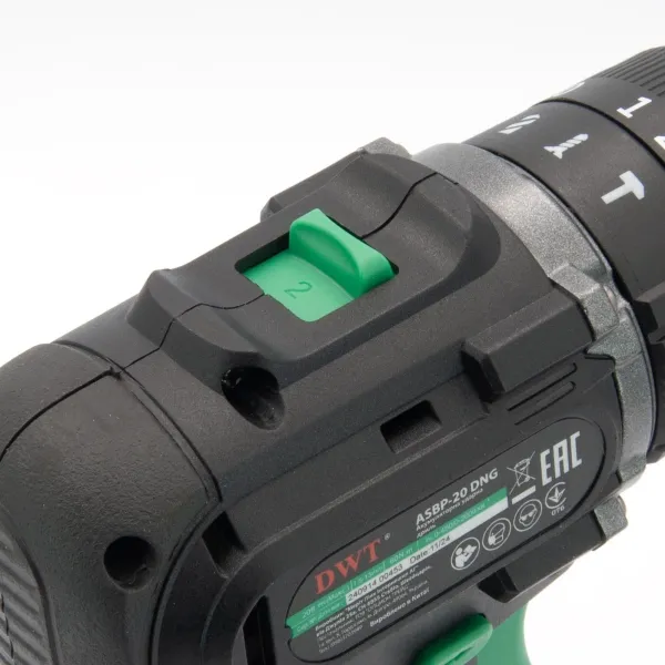 Акумуляторний ударний дриль-шуруповерт DWT ASBP-20 DNG-2 BMC - фото 13 Акумуляторний ударний дриль-шуруповерт DWT ASBP-20 DNG-2 BMC - фото 13