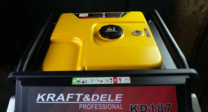 Інверторний генератор Kraft&Dele KD187 з економічним режимом - фото 3 Інверторний генератор Kraft&Dele KD187 з економічним режимом - фото 3