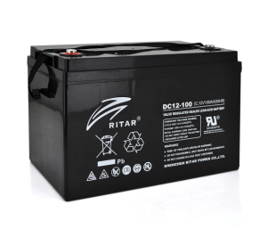 Акумуляторна батарея CARBON RITAR DC12-100C, 12V 100Ah