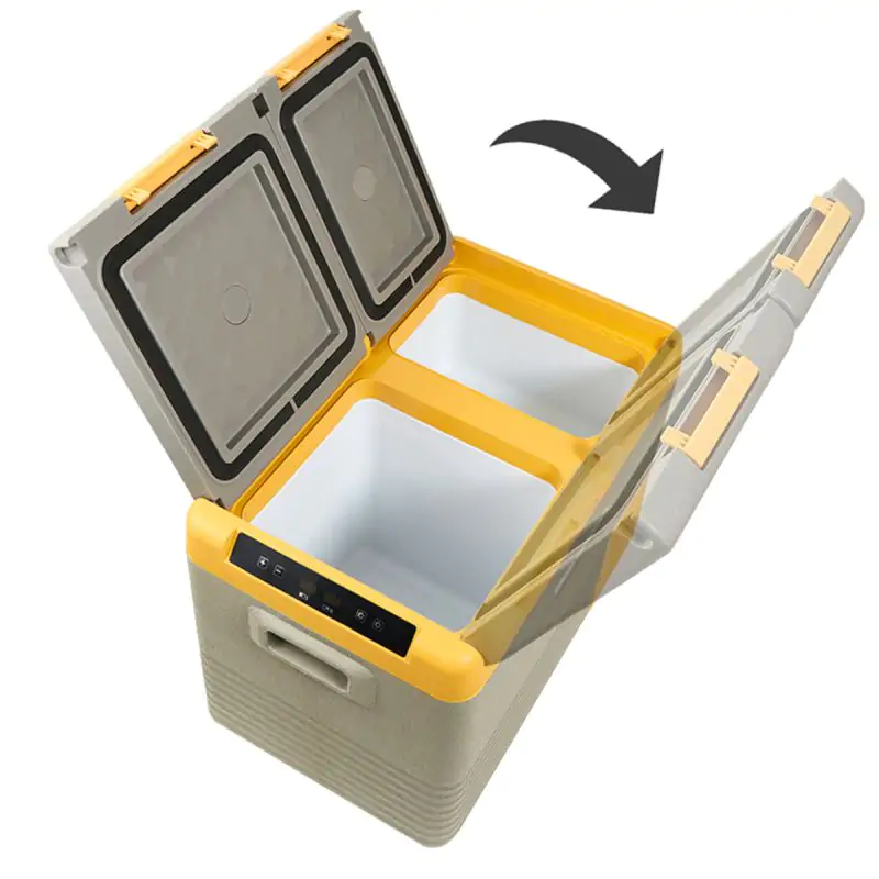 Холодильник автомобільний Brevia 40л (компресор LG) двокамерний 22565 - фото 8