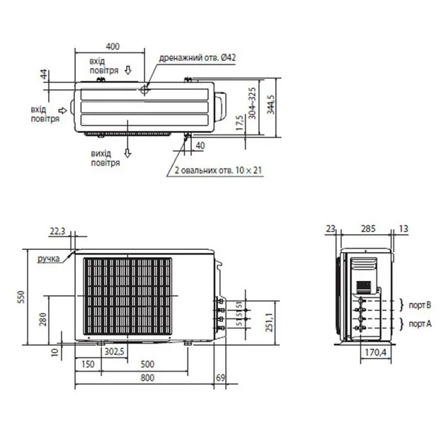 Наружный блок Mitsubishi Electric MXZ-2F42VF - фото 2