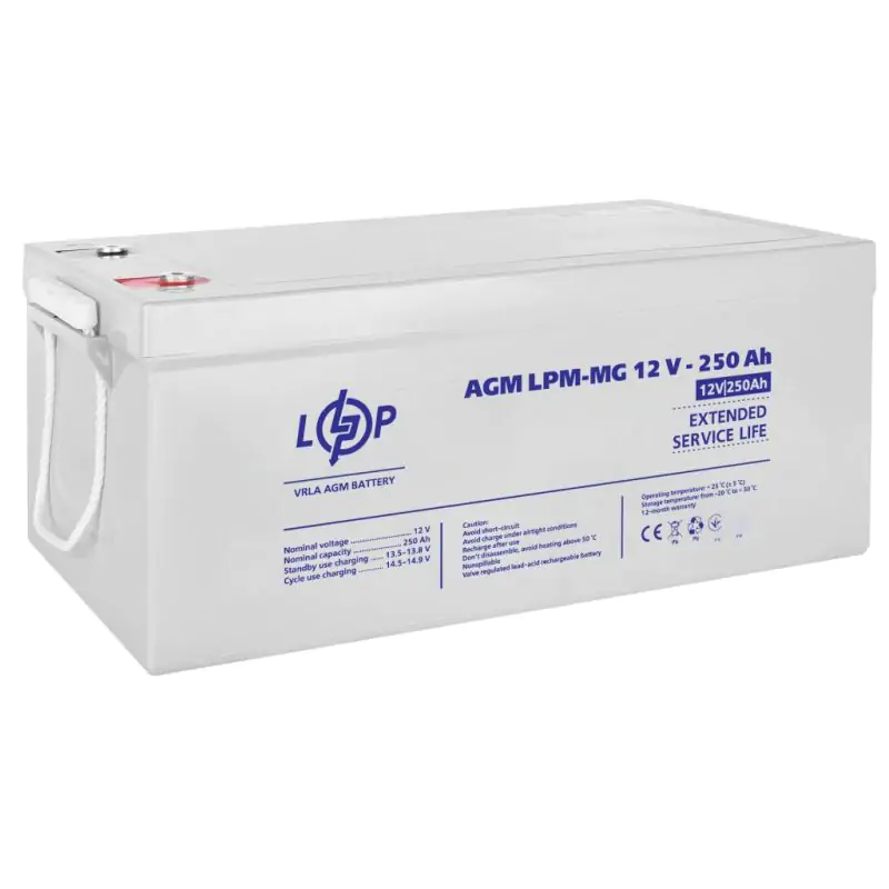 Аккумулятор мультигелевый LPM-MG 12V - 250 Ah - фото 2