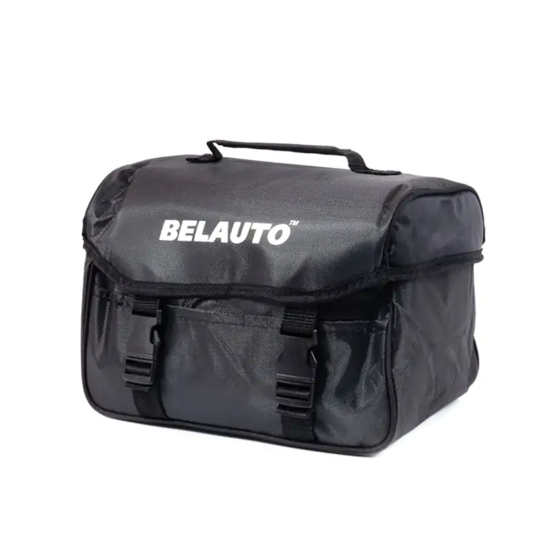 Автомобильный компрессор Белавто Буран 10Атм 90л/мин 380Вт двухцилиндровый с зажимами АКБ - фото 3