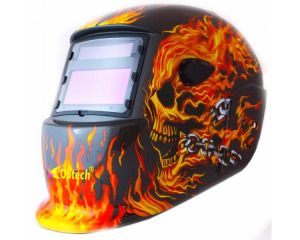 Маска зварювальника хамелеон Vita optech s777c череп в огне