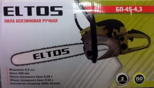 Бензопила Eltos БП-45-4,3