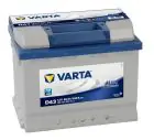 Автомобильный аккумулятор Varta 6СТ-60 D43 Blue Dynamic — миниатюра 1
