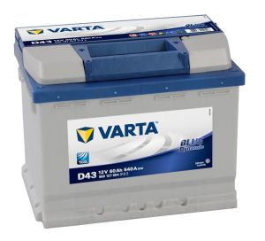 Автомобільний акумулятор Varta 6СТ-60 D43 Blue Dynamic