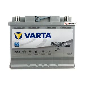 Автомобільний акумулятор Varta 6СТ-60 D52 Silver Dynamic AGM