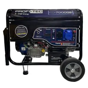 Товар Бензиновый генератор PROFI-TEC PE-7000GE (7.0 кВт, электростартер)