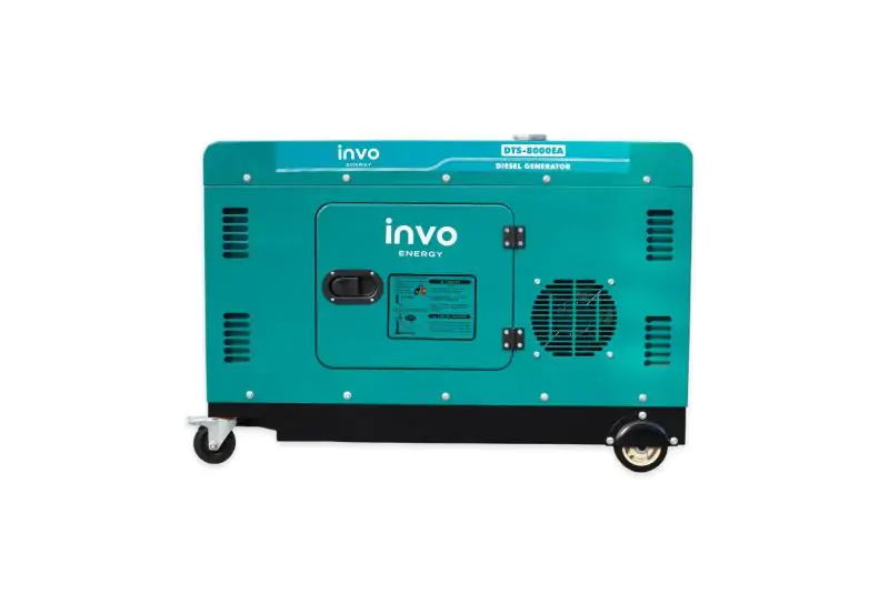 Дизельный генератор INVO DTS-8000EA в кожухе, 7,5/8кВт, 230/380В - фото 3