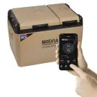 Холодильник автомобільний Brevia 31л (компресор LG) двокамерний 23335 — мініатюра 2