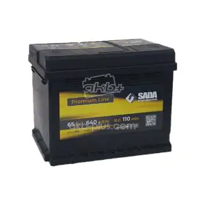Товар Стартерная батарея 65АЗ SADA PREMIUM LINE SMF 65АЧ, 640А