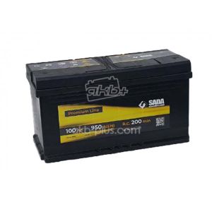 Стартерна батарея 100АЗ SADA PREMIUM LINE SMF 100АЧ, 950А