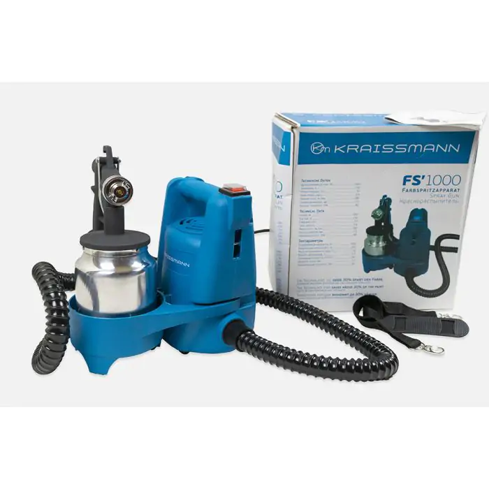 Краскопульт KRAISSMANN FS 1000 - фото 4 Краскопульт KRAISSMANN FS 1000 - фото 4