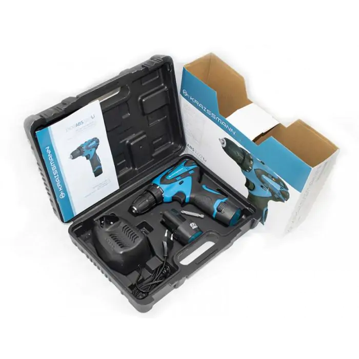 Шуруповерт аккумуляторный KRAISSMANN 1500 ABS 12/2 Li - фото 4 Шуруповерт аккумуляторный KRAISSMANN 1500 ABS 12/2 Li - фото 4