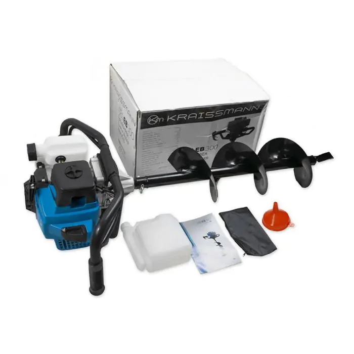 Мотобур (бензобур) KRAISSMANN 681 EB 300 (без шнека в комплекте) - фото 4