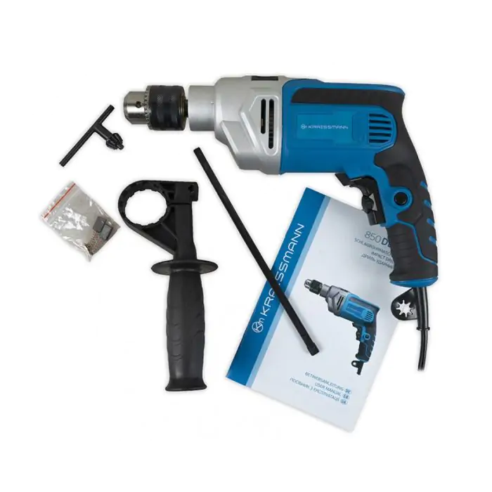 Дрель ударная KRAISSMANN 850 DBH 13 - фото 6 Дрель ударная KRAISSMANN 850 DBH 13 - фото 6